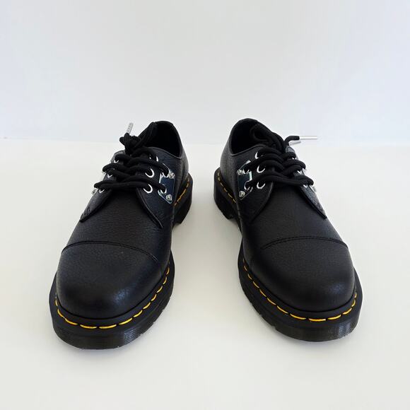 Dr. Martens Black 1461 Combs Cap Toe Derby Lace Up Loafers Woman's 8 / Men's 7 - Picture 9 of 12